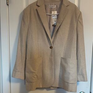Mango Classic Tan Blazer